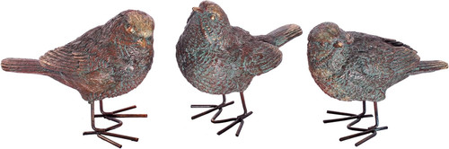 L02420040 bronze birds - bronze,