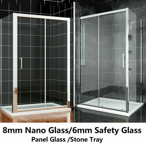 Sliding shower enclosure - sliding, door