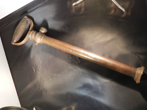 Vintage marine hand bilge pump - hand,