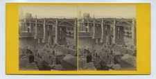 High Level Bridge Newcastle-Upon-Tyne c1860s Stereoview 
