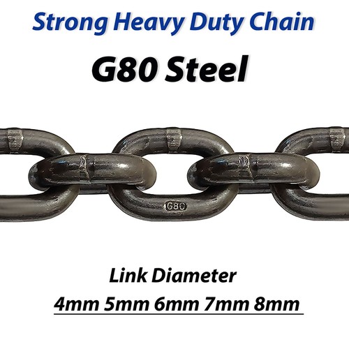 Heavy duty lifting chain g80 - duty,
