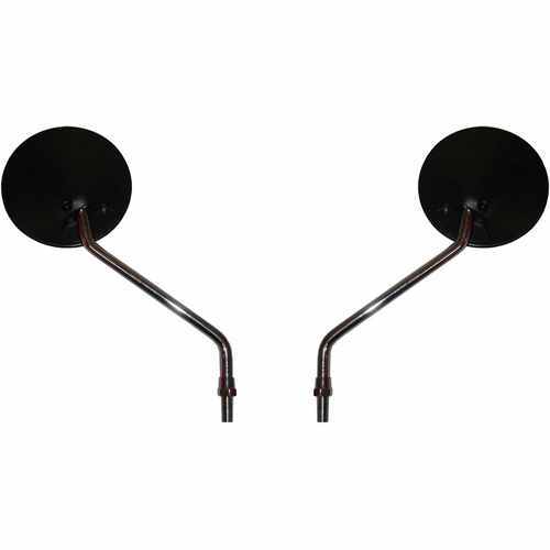 Mirrors 10mm black round r - mirrors, l