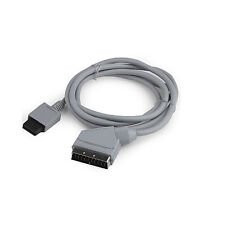 6 ft 1.8m RGB Scart Video HD TV AV Cable For Nintendo Wii