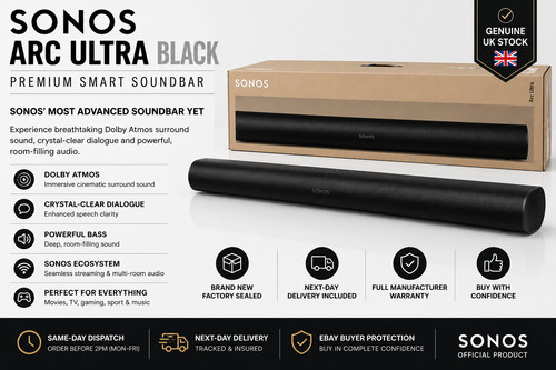 Sonos arc ultra black - black, dolby