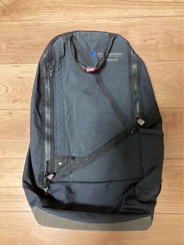 Klattermusen black backpack - black,