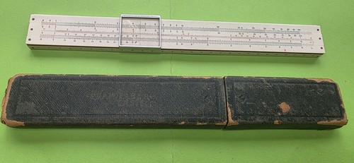 Vintage slide rule w - slide,