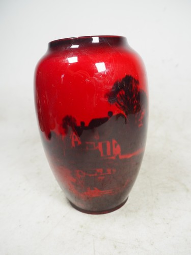 Royal doulton flambe - flambe, vase