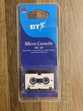 BT MC-60  Micro cassette Microcassette brand new sealed unused