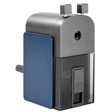 Rotary Pencil Sharpener Desktop Metal Heavy Duty Body With Desk Clamp Durable