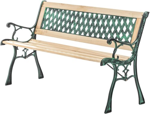 Seater wooden slat garden - 3,
