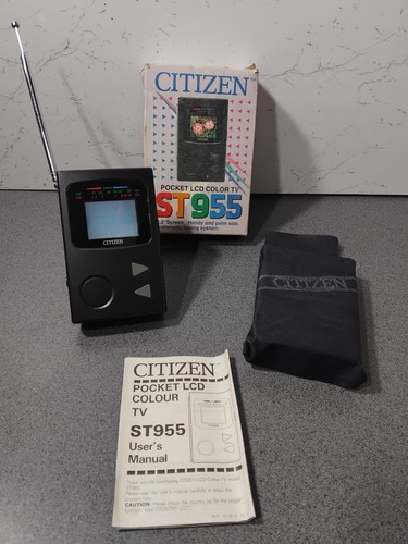 Vintage citizen pocket lcd - citizen,