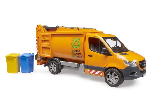 Bruder municipal garbage truck - municipal,