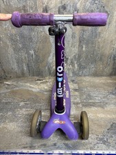 Mini Micro Deluxe : Purple. REMOVABLE HANDLE kids mini scooter folding 