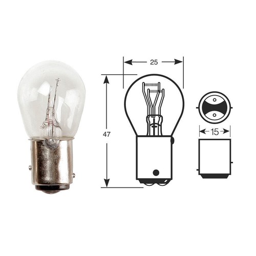 Stop and tail - tail, bulb