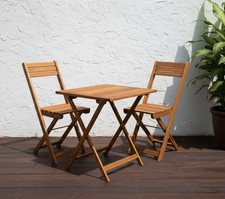 Garden Wooden Dining Set Patio