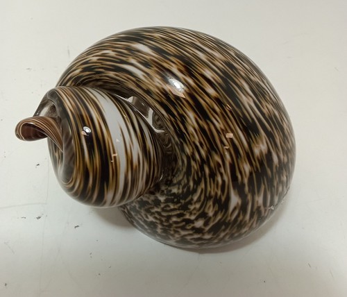 Wedgwood brown snail shell - wedgwood,