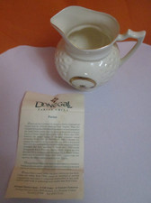 Vintage Claddagh Irish Parian Donegal China Milk Jug Creamer 3¼" Excellent Cond.
