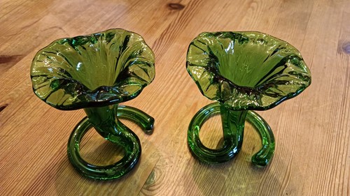 Hand blown convolvulus flower - convolvulus,