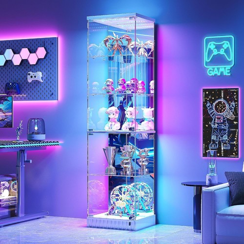 Corner display cabinet with - corner,