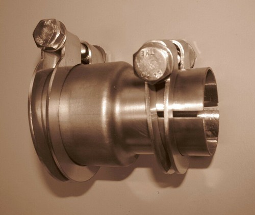 Stainless steel exhaust - stainless,