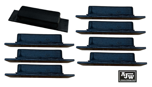 Rubber tipper block - rubber,