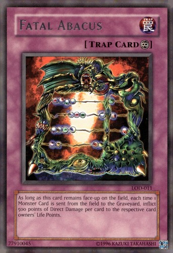 Fatal abacus - yu-gi-oh!,