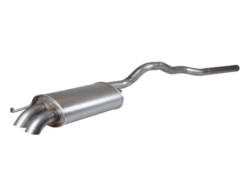 Rear exhaust silencer - rear,