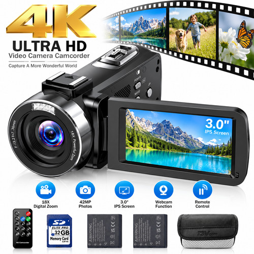 42mp video camera 270 - 4k, 270°