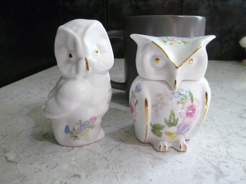 Aynsley owls bone china in - bone,