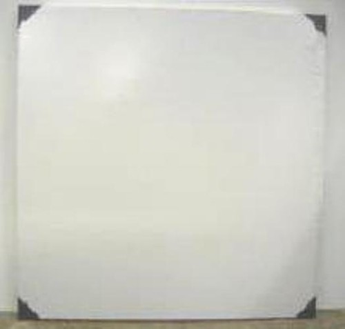 White upvc flat door - upvc,