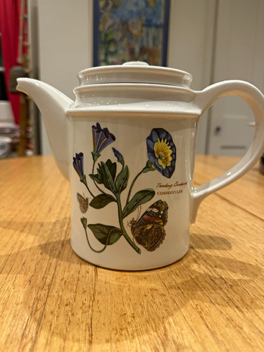Portmeirion teapot with lid - portmeirion,