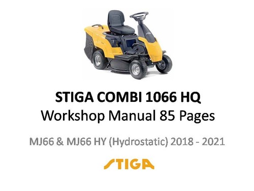 Stiga combi 1066 mj66 - combi,