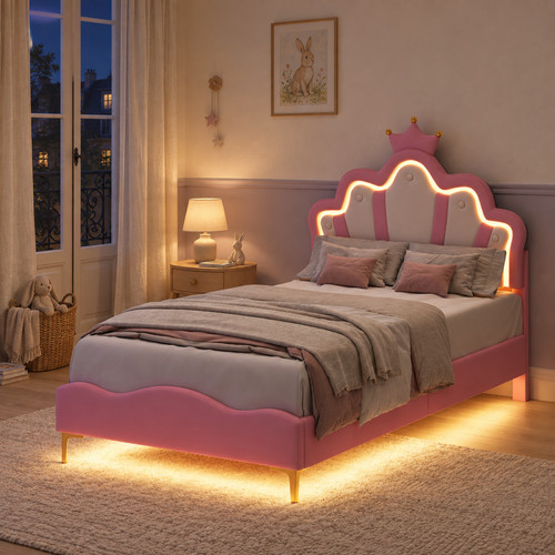 Crown headboard 3ft kids bed - kids,