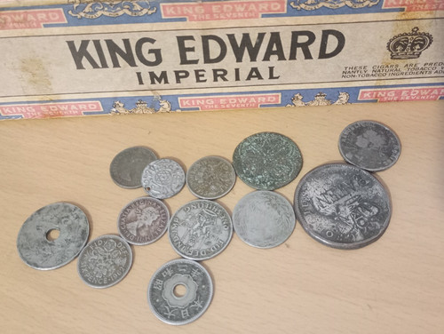 Vintage coins mainly - mainly, silver