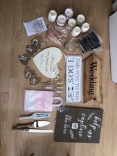 Wedding decorations job lot