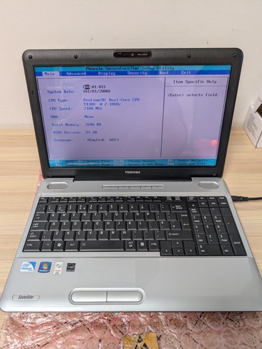 Toshiba satellite l500 - toshiba,