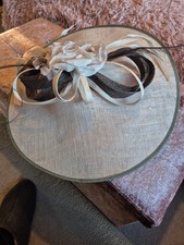 Occasion hat wedding guest mother bride races Jacques Vert Beige Brown Black