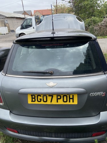 Mini cooper boot lid - mini, dark