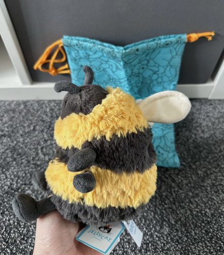 Jellycat albee bee plush rare - albee,