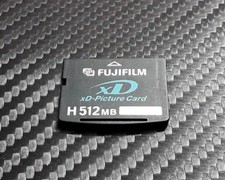 512MB Fujifilm xD Memory Card