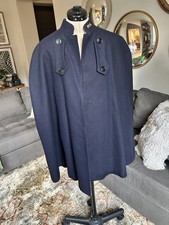 Vtg Brucks Nurses Cape Blue