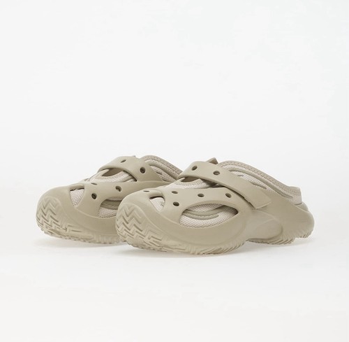 Crocs caged mule - meteor, beige