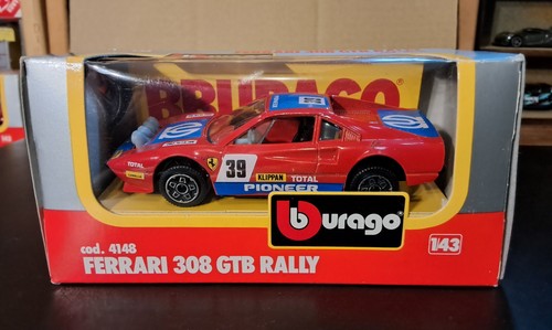 Bburago red ferrari 308 gtb - bburago,