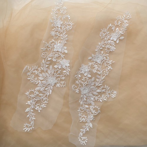 Luxury beaded lace - beaded, applique