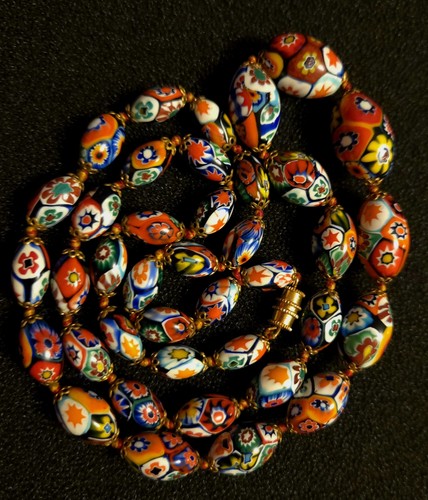 Millefiori venetian murano - millefiori,