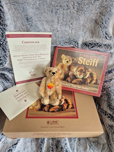 Steiff teddy bear blonde - bear, 22