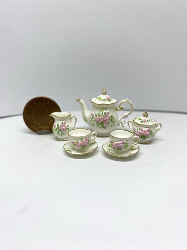 12th scale rose tea - tea, set