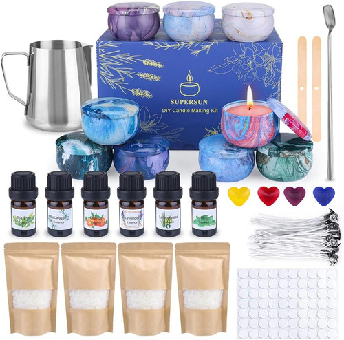 Candle making kit - making, wax