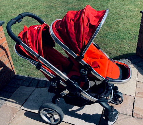 Icandy red duo twin - 6, in
