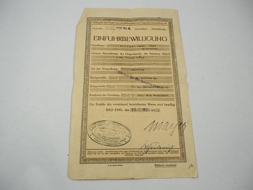 Import permit torpedo bicycle - torpedo,